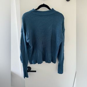 Nordstrom Melrose And Market Small Blue Crew Neck Sweater